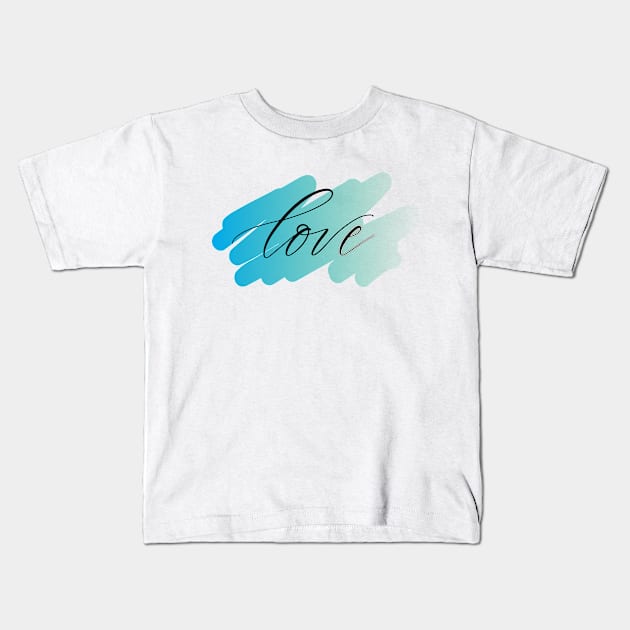 Love Kids T-Shirt by ElizAlahverdianDesigns